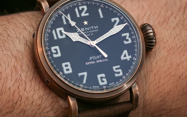 Zenith Pilot Type 20 Bronze Case